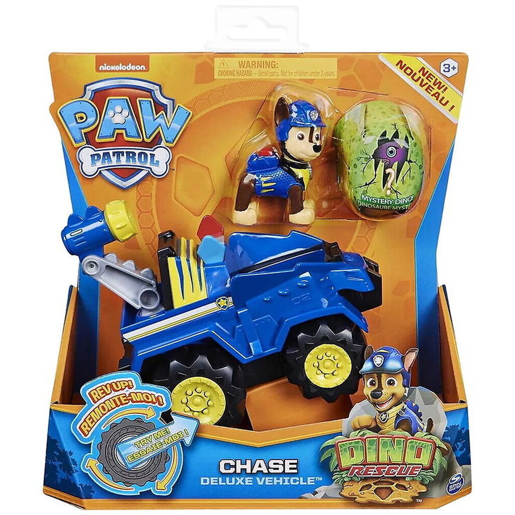 Paw Patrol Legetøjsbil - Dino Rescue - Chase