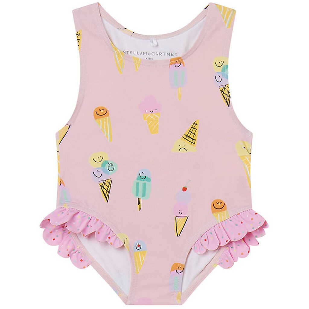 Stella McCartney Kids Badedragt - UV50+ - Rosa m. Is