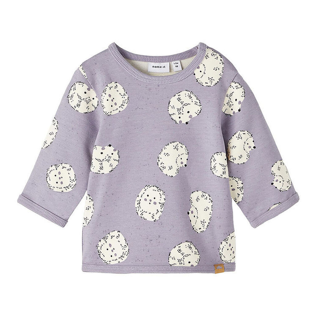 Name It Sweatshirt - NbfKianne - Lavender Gray