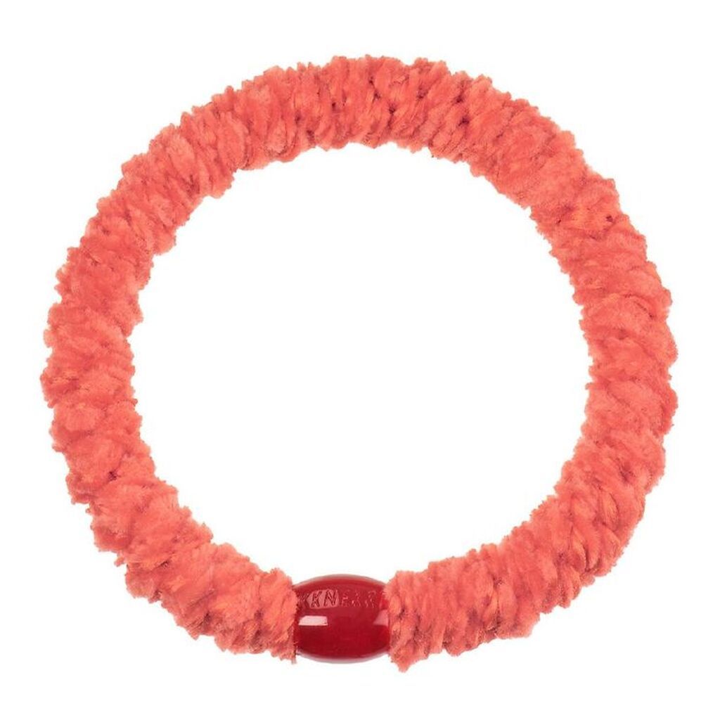 Kknekki Hårelastik - Fersken Velour