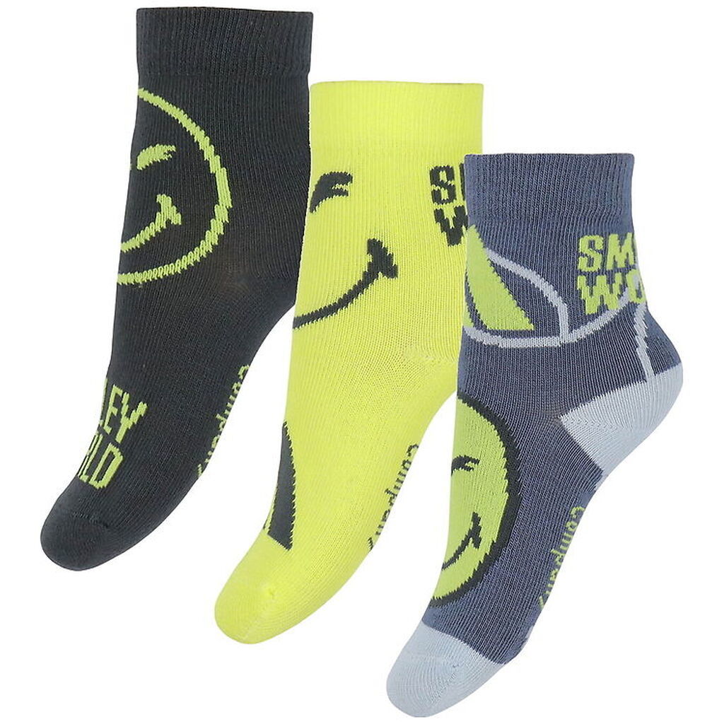 adidas Performance Strømper - Smiley - Carbon/Prloin/Byello