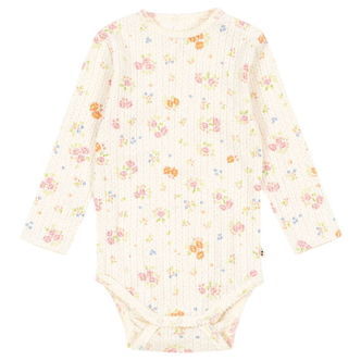 Konges Sløjd Body l/æ - Hulmønster - Minnie - Nonoka