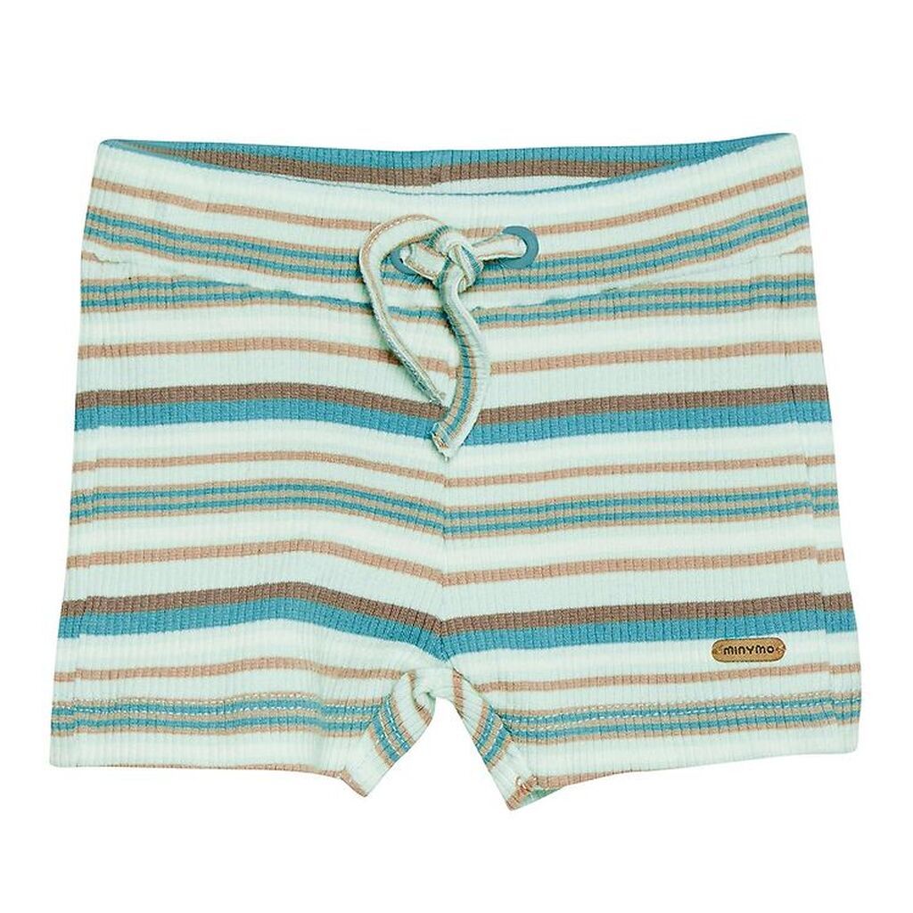 Minymo Shorts - Rib - Pastel Blue