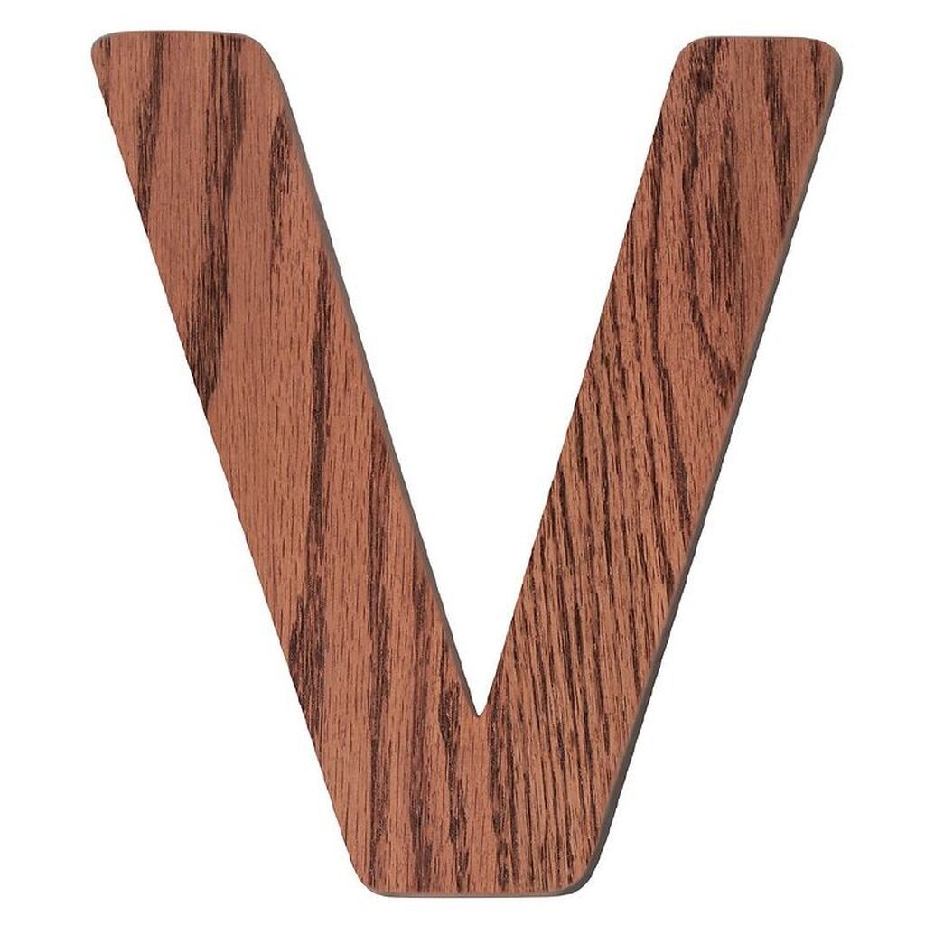 Sebra Træbogstaver - V