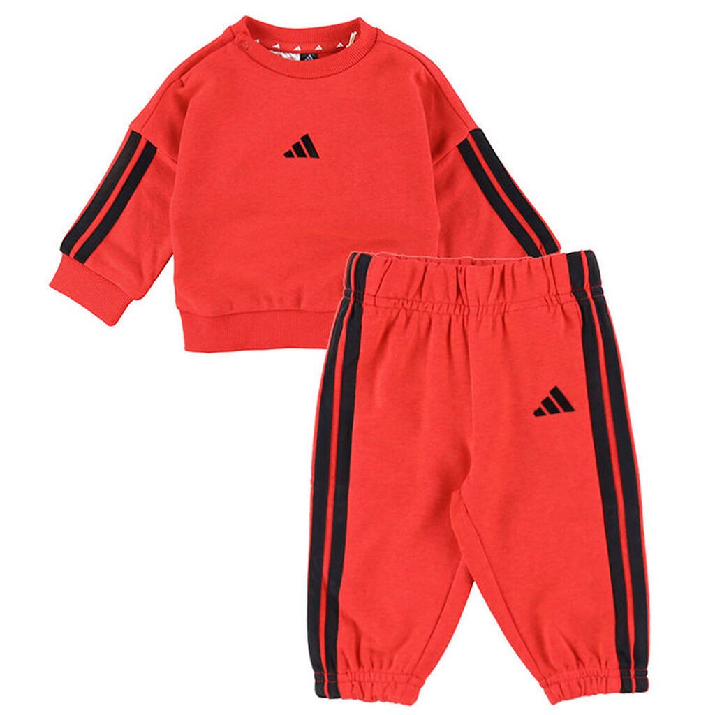 adidas Performance Sweatsæt - I 3S FT Jog 240 - Purrub/Black