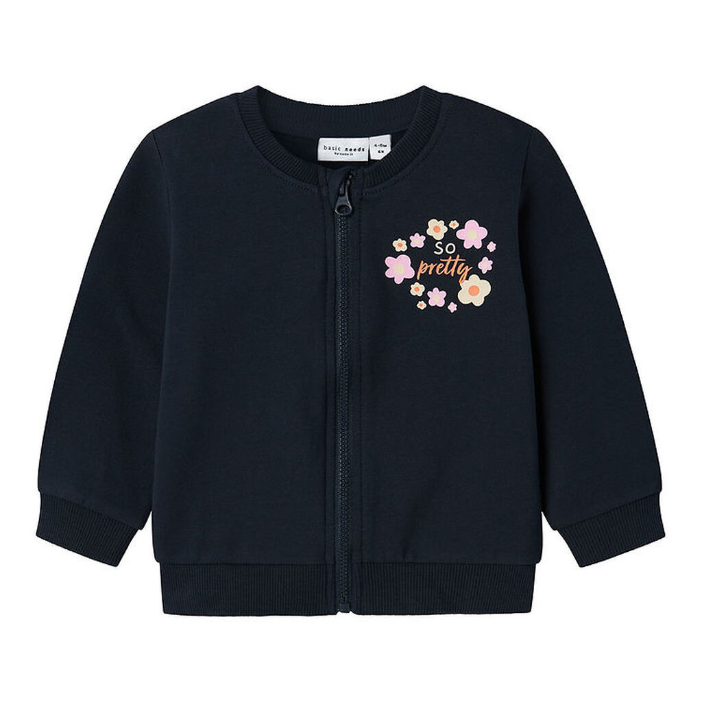 Name It Sweatcardigan - NbfVrille - Darl Sapphire/Flowers