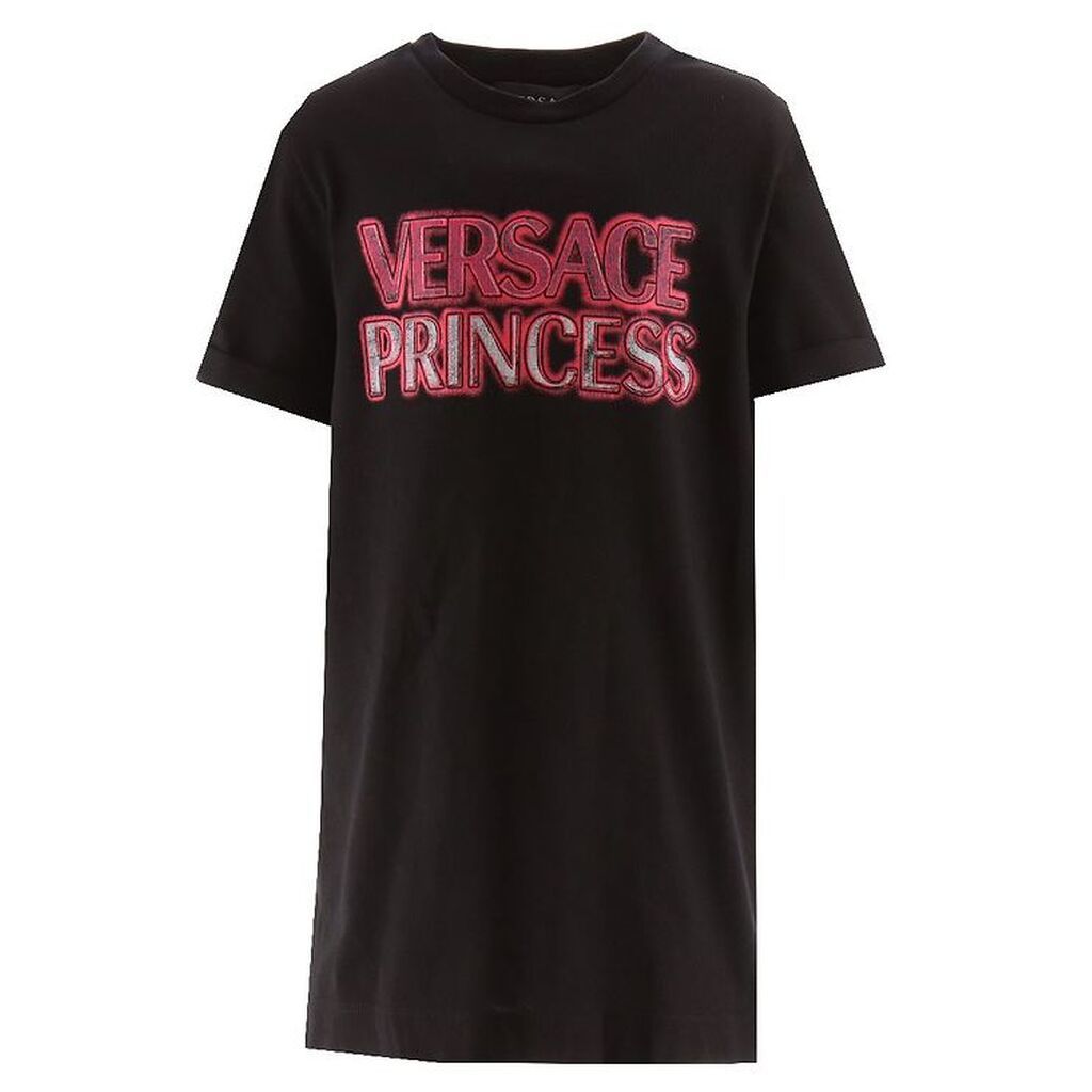 Versace Kjole - Sort/Pink