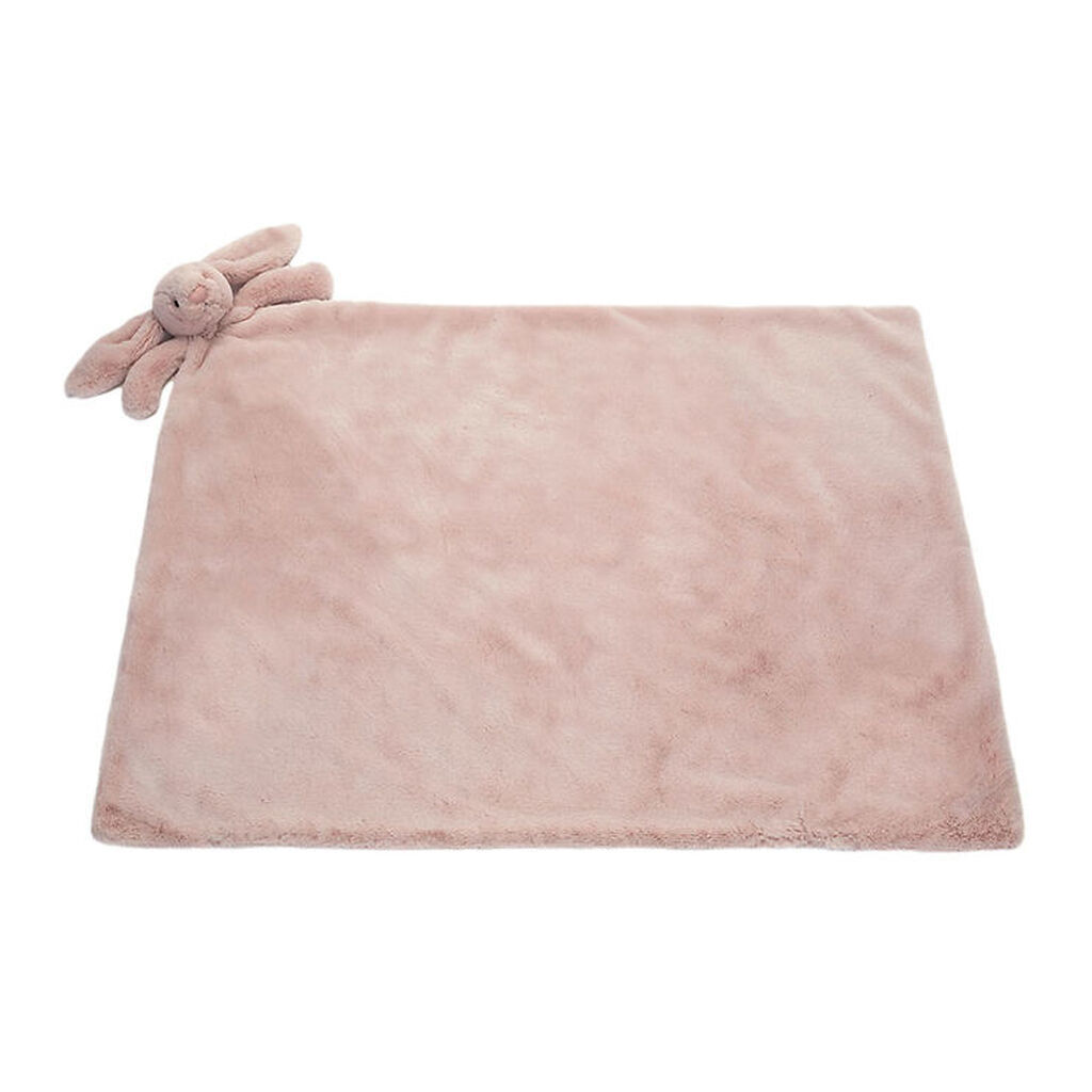 Jellycat Tæppe - 70x56 cm - Bashful Luxe Bunny Rosa Blankie