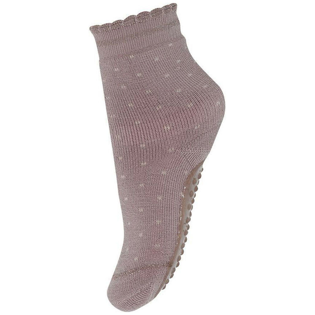 MP Strømper - Uld - Antiskrid - Wood Rose