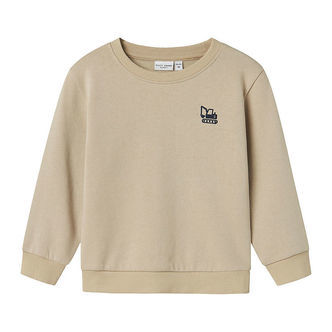 Name It Sweatshirt - NmmVallen - Pure Cashmere/Excavator m. Prin