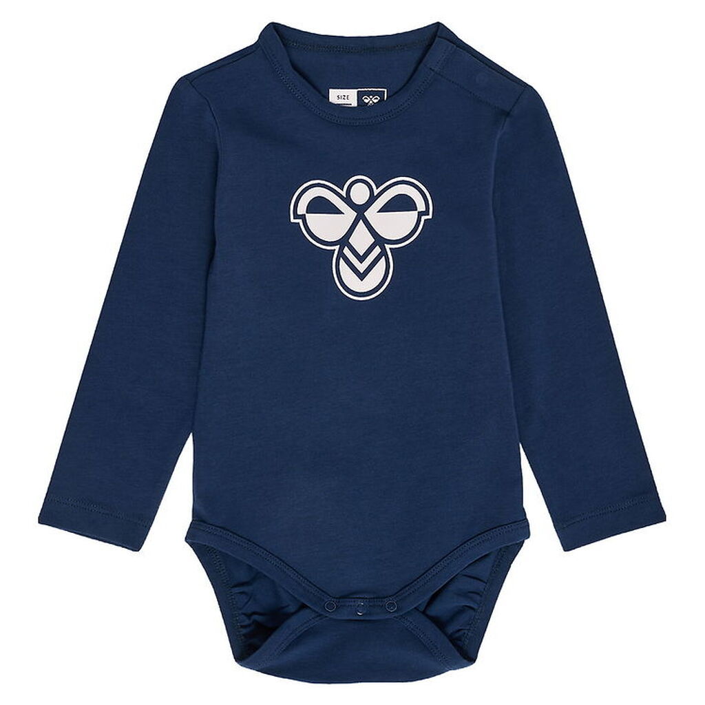 Hummel Body l/æ - hmlMini - Dress Blues m. Logo