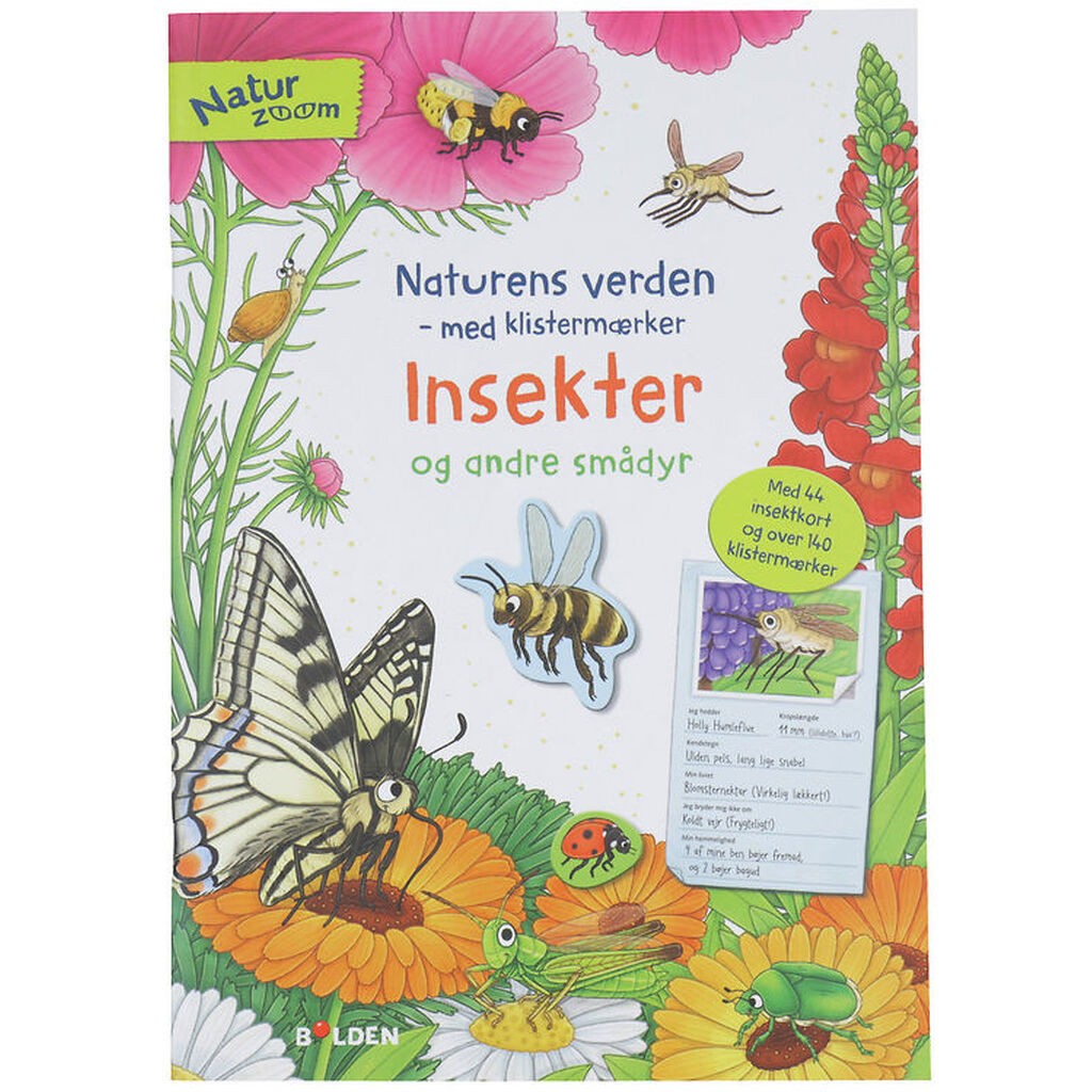 Forlaget Bolden Aktivitetsbog m. Klistermærker - Naturens Verden