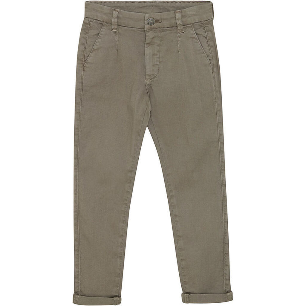 Minymo Bukser - Twill - Timber Wolf