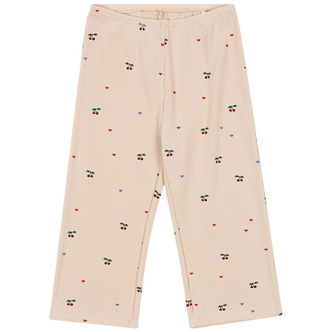 Konges Sløjd Bukser - Rib - Ella - Cherry Coeur Blush