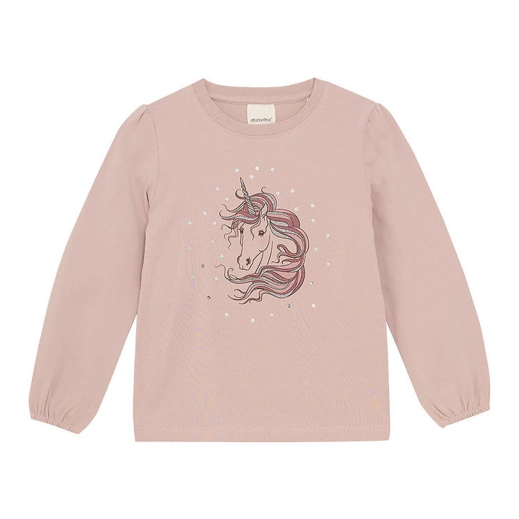 Minymo Bluse - Shadow Gray