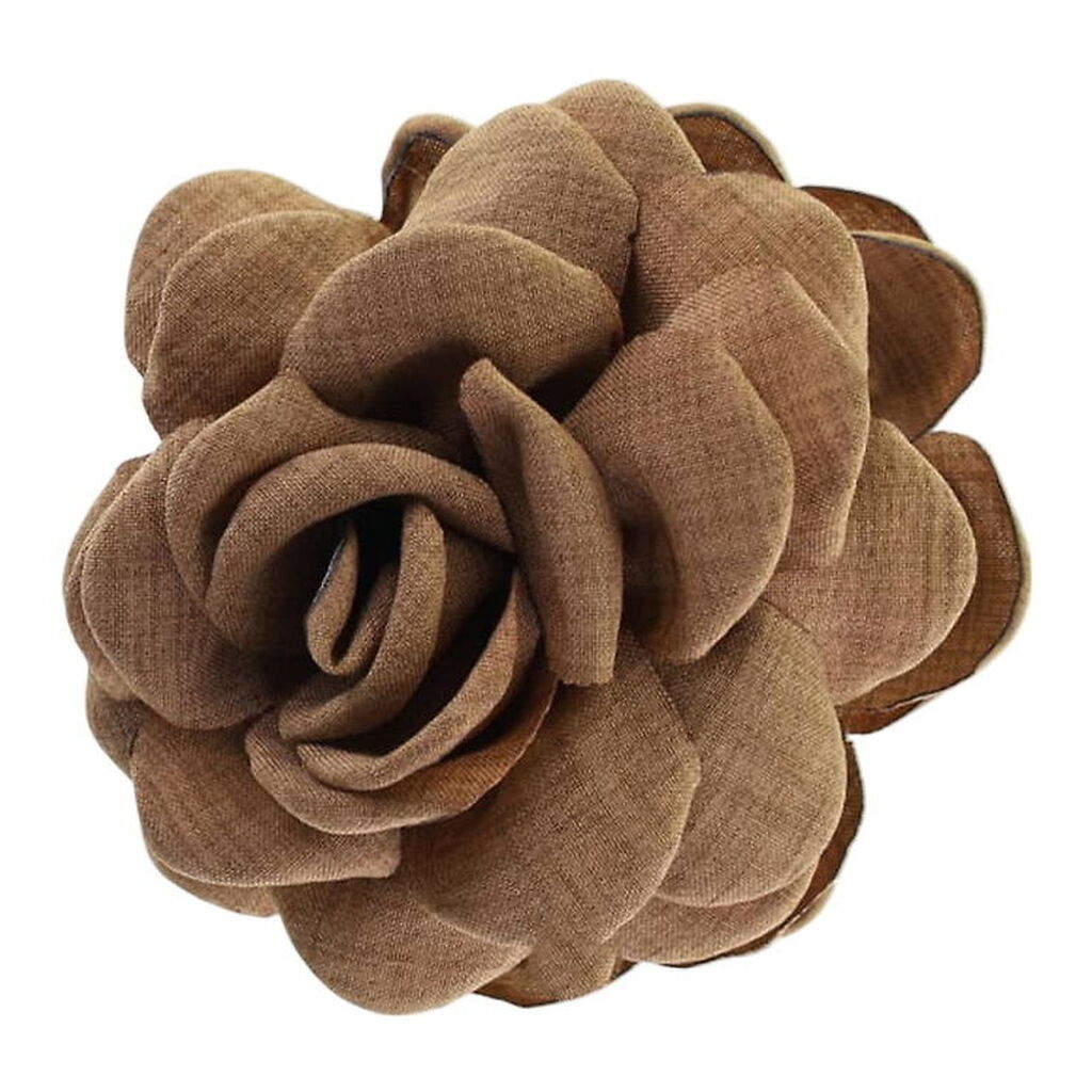 By Stær Hårklemme - Daisy - 8 cm - Lille - Mørkebrun