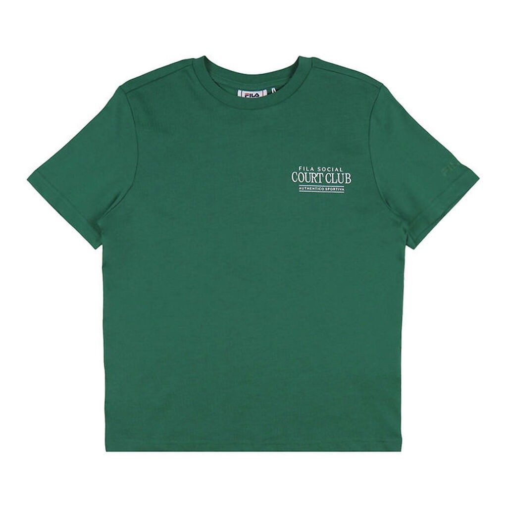 Fila T-Shirt - Montanelli - Posy Green m. Print