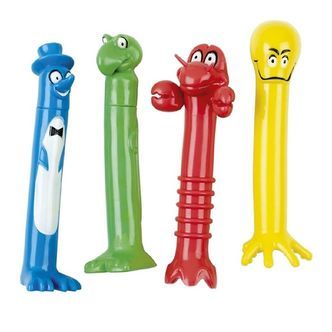 BECO Dykkerstave - Diving Monster - 4-Pak - Multifarvet