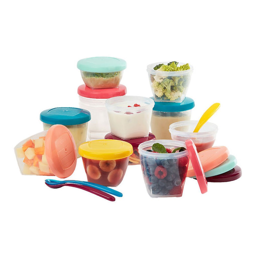 Babymoov Beholdere m. Skeer - 15 dele