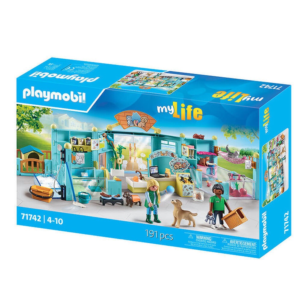 Playmobil MyLife - Dyrehotel - 71742 - 191 Dele