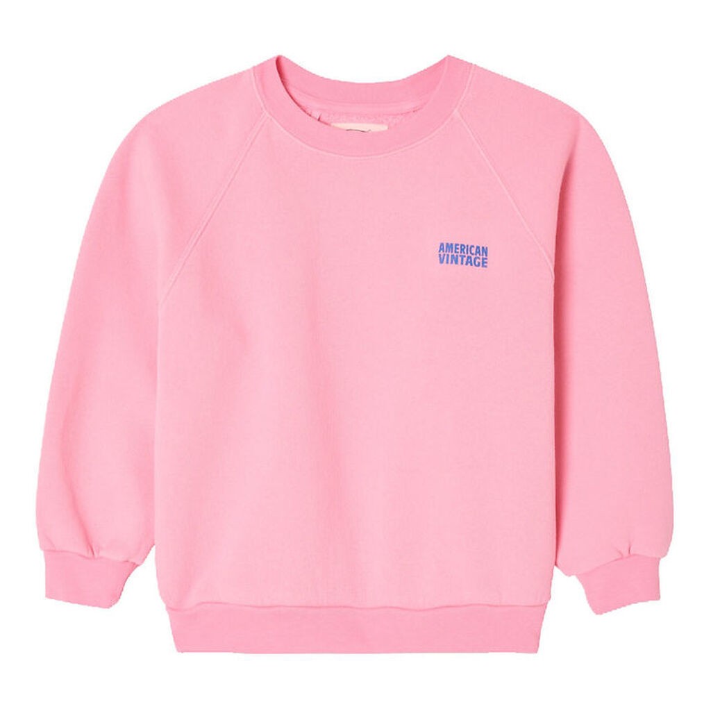 American Vintage Sweatshirt - Izubird - Vintage Cotton Candy