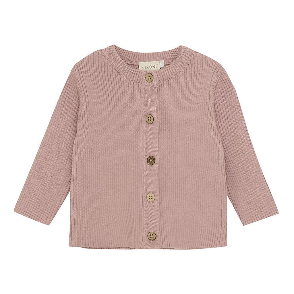 Fixoni Cardigan - Strik - Shadow Gray