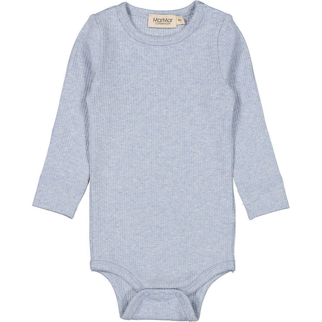 MarMar Body l/æ - Rib - Modal - Plain - Fresh Air Melange