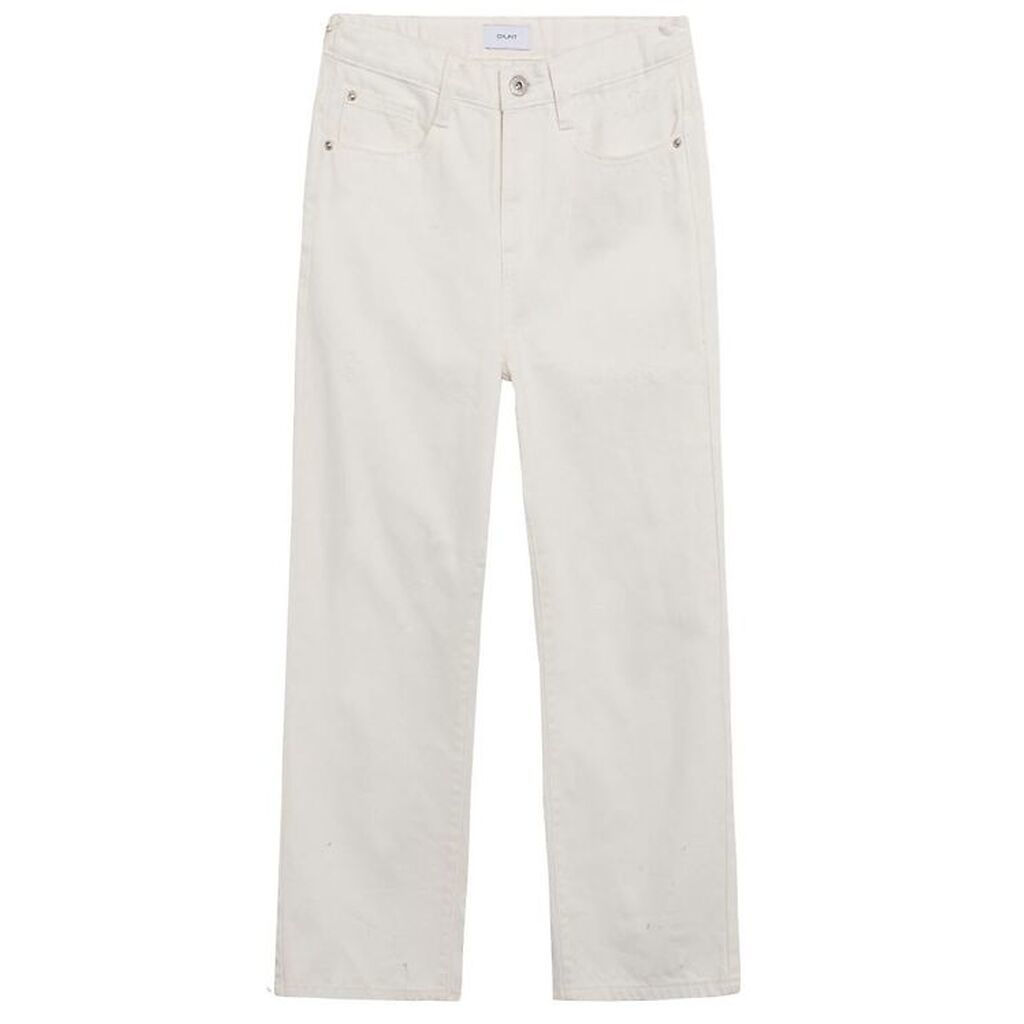 Grunt Jeans - Wide Leg - Hvid