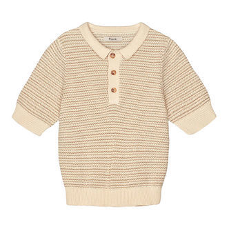 Fliink Polo - Strik - Utily - Sandshell
