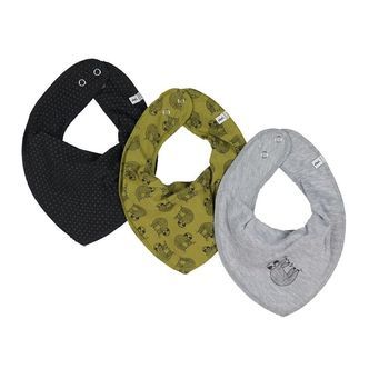 Pippi Baby Savlesmække - 3-Pak - Green Moss