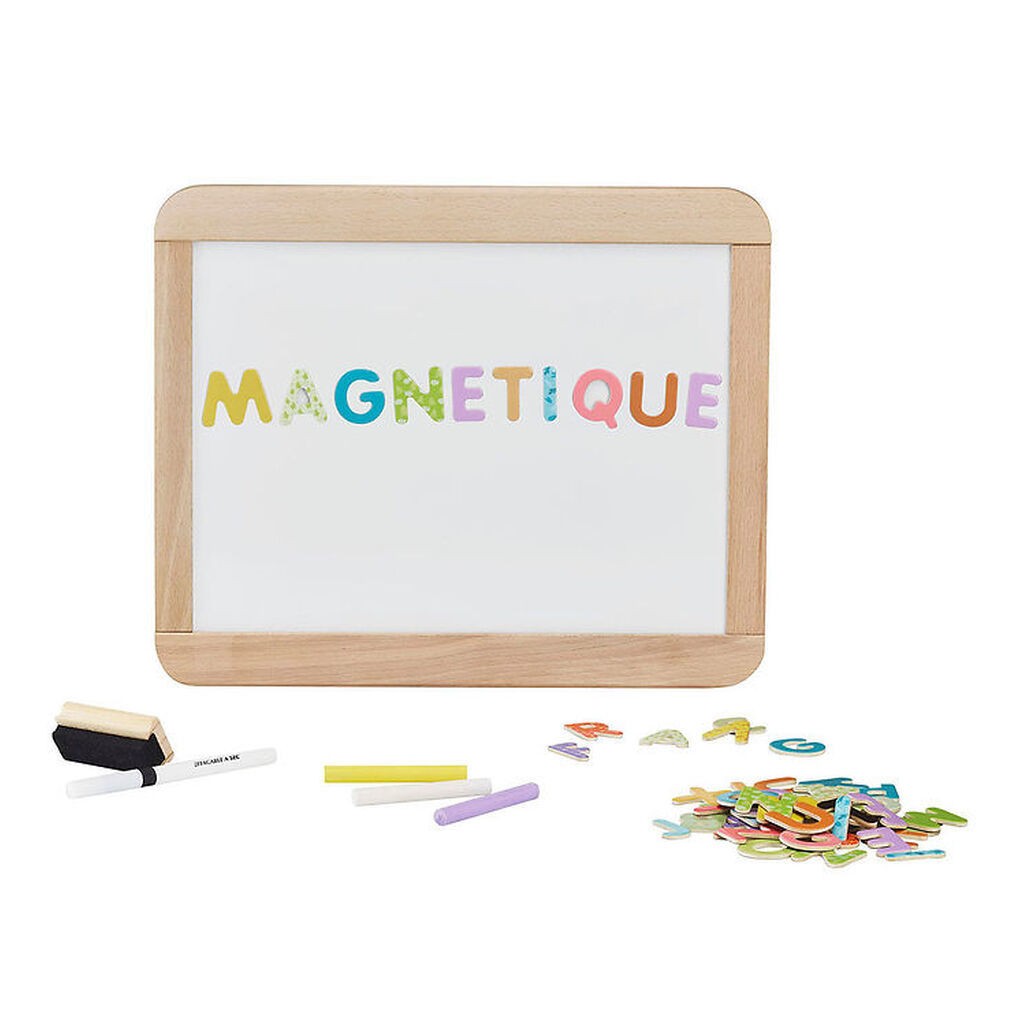 Vilac Tavle - Træ - Vendbar - 37x31 cm