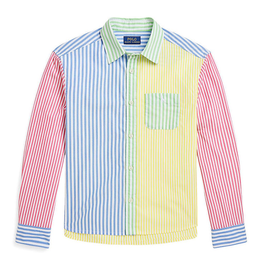 Polo Ralph Lauren Skjorte - Fun - Multifarvet m. Striber