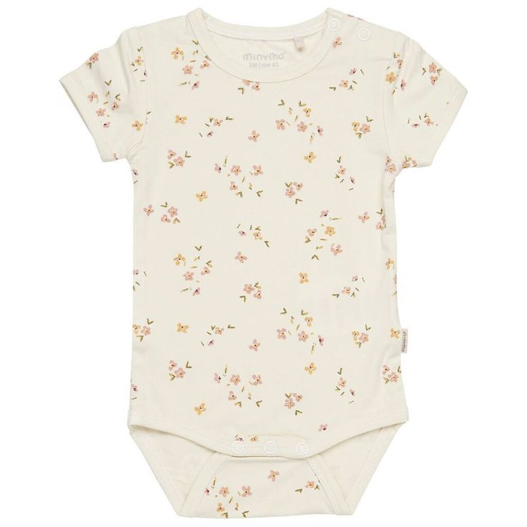 Minymo Body k/æ - Bambus - Veiled Rose Flower