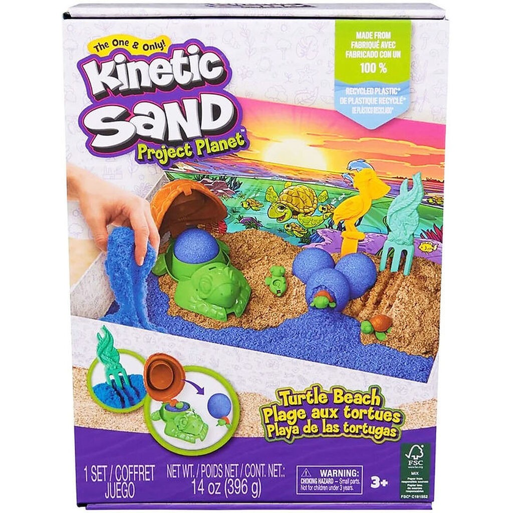 Kinetic Sand Sandsæt - 396 g - Turtle Beach