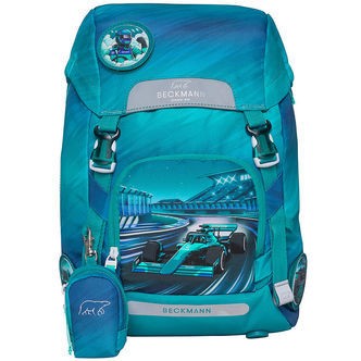 Beckmann Skoletaske - Classic - Racing