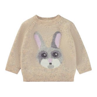 Molo Bluse - Uld/Polyester - Gilby - Sandy