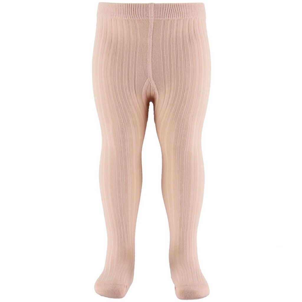 Lil Atelier Strømpebukser - Rib - NbfIlso - Cameo Rose