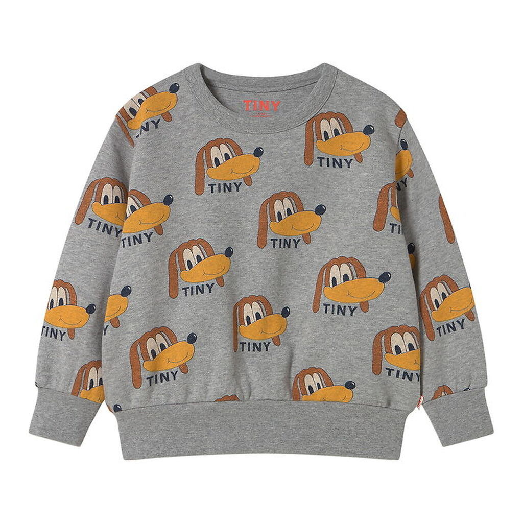 Tiny Cottons Sweatshirt - Dogs - Gråmeleret