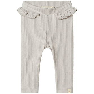 Lil' Atelier Leggins - NbfFleura - Vapor Blue