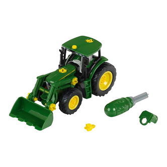 John Deere Traktor m. Frontlæsser