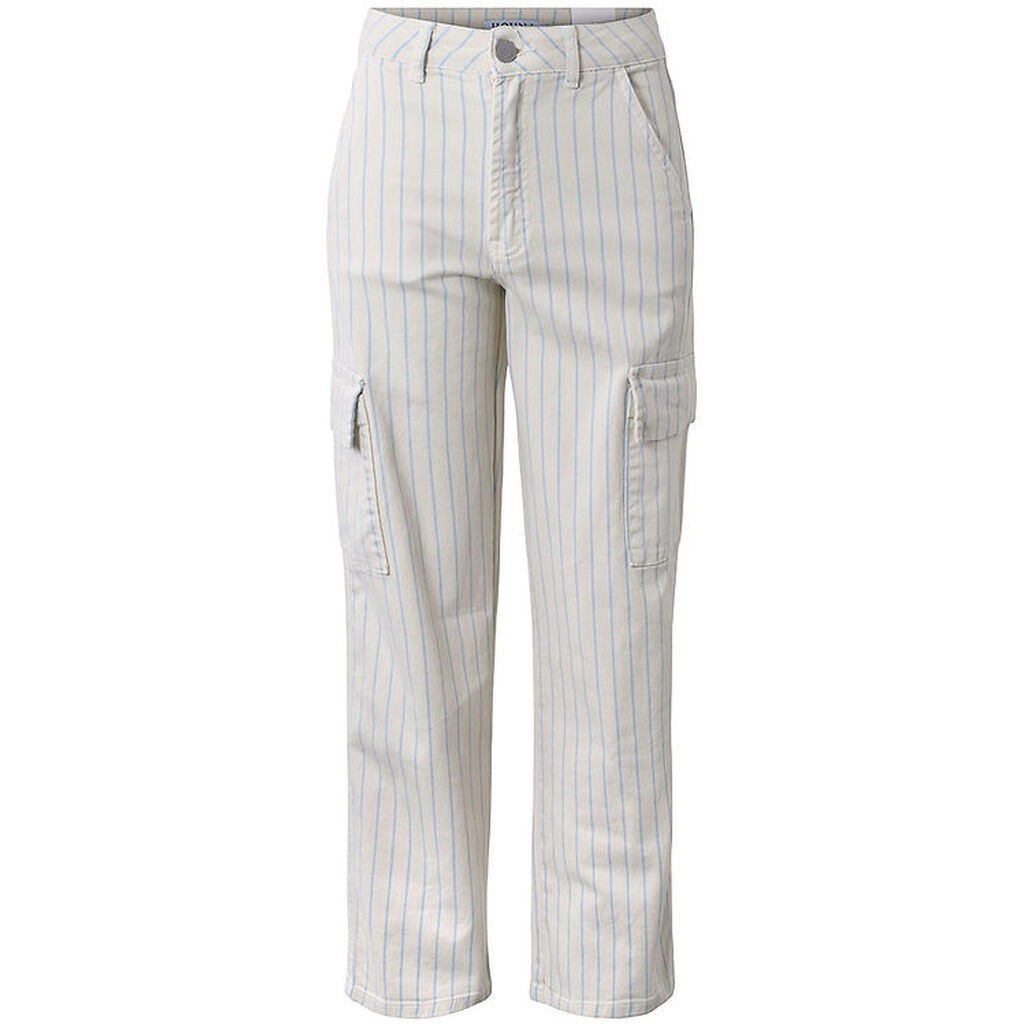 Hound Jeans - Hvid/Lyseblå m. Striber
