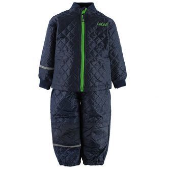 CeLaVi Termotøj - Navy m. Grøn