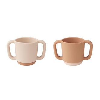 Liewood Kopper - 2-pak - Alicia - Silikone - Rose Mix
