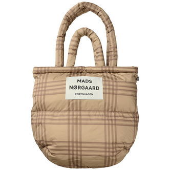 Mads Nørgaard Shopper - Light Ripstop Pillow - Cornstalk/Cocoa B