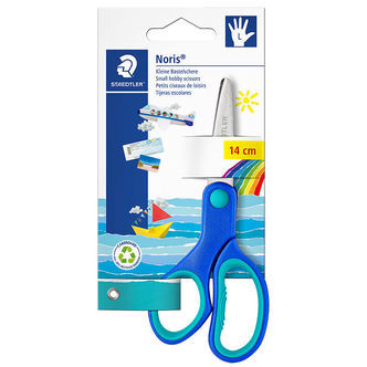 Staedtler Saks - Venstrehåndet - Noris - 14 cm - Blå