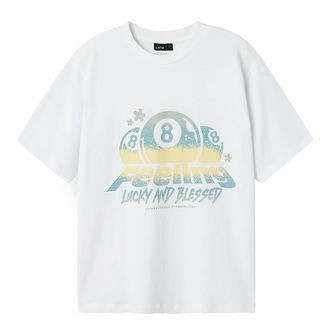 LMTD T-shirt - NlmFeelin - Bright White