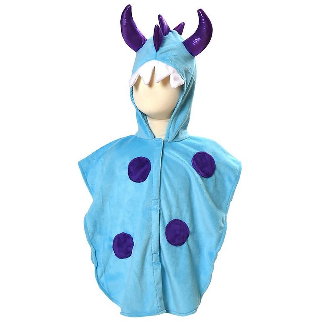 Den Goda Fen Udklædning - Monster - Blå