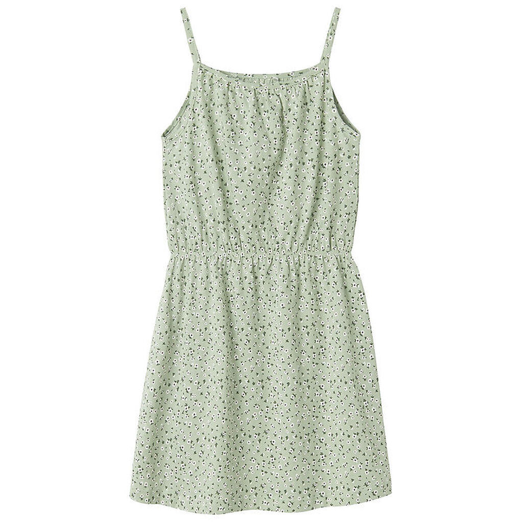 Name It kjole - NkfVigga - Strap - Aqua Gray/Floral
