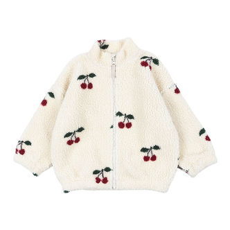 Konges Sløjd Fleecejakke - Jody Teddy - Ma Grande Cerise