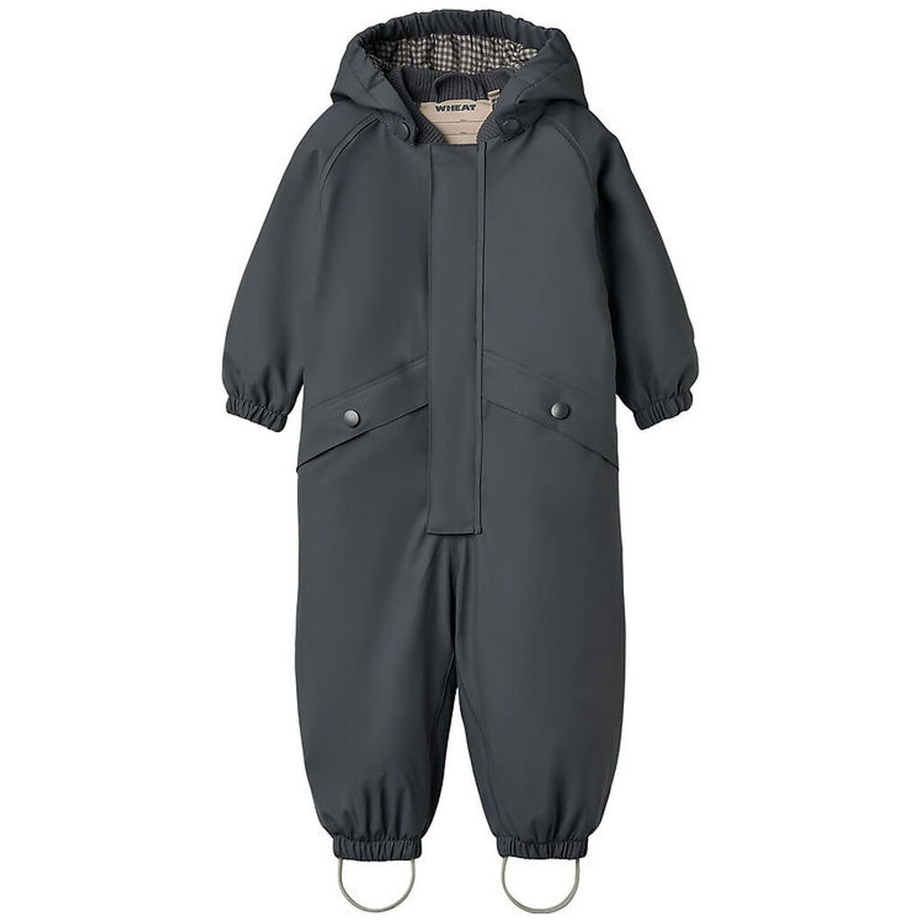 Wheat Regndragt m. Termo - PU - Aiko - Greyblue